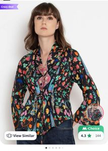 Shaye Floral waist top