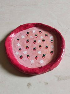 Strawberry Trinket Dish