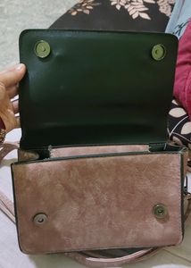Rose Gold Sling Bag