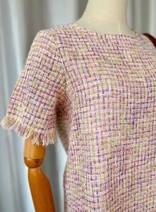 Tweed Fringe Dress