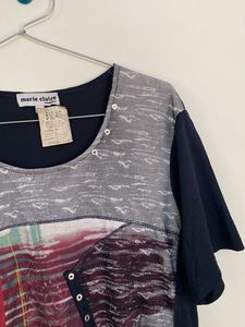 Abstract Print T-Shirt