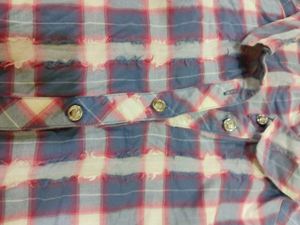 Checked Tunic Top Bust 36