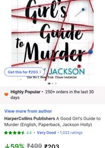 Thriller Book
