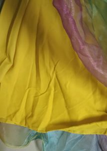 Yellow Organza Gown