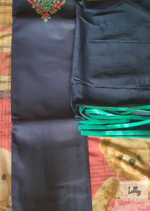 Navy Blue Unstitched Suit