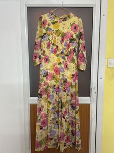 HQ Floral Print Maxi Dress