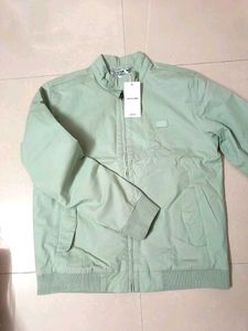 Stylish Light Green Jacket, Size Available M,L
