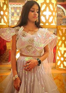 Bridal Crop Top