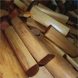 Pure White Sandalwood Stick/SAFED Chandan LKDI/ /Natural Chandan Wood/ 100 GM/Original LKDI for Pooja,Beauty/Santalum / h byGOYAM MERCHANDO