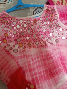 Mirror Work Kurta