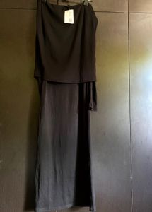 🖤 H&M Foldover Off Shoulder  Dress