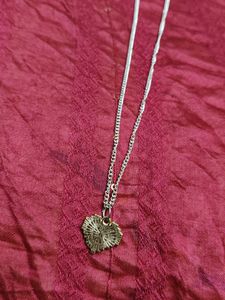Pixel Heart Pendant Necklace
