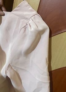 Straight Light Pink Cotton Top
