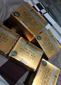24k gold fecial kit