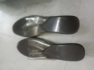 Trendy Clear Heeled Mules