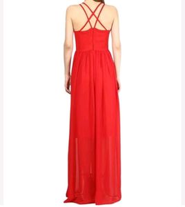 Harpa Red Maxi Dress