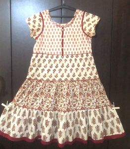 Women Frock Style Cotton Kurti,B 38,W 40
