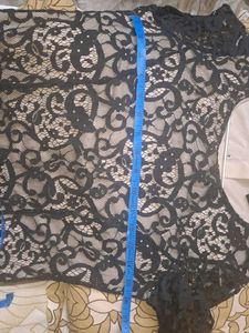 Net One Peace Dress For Girls