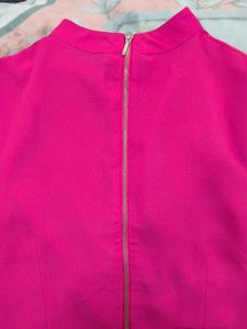 Hot Pink Sleeveless Top