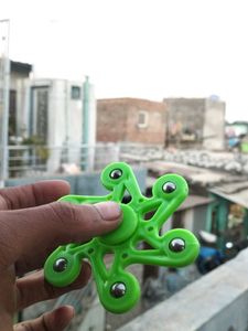 Green Fidget Spinner Toy
