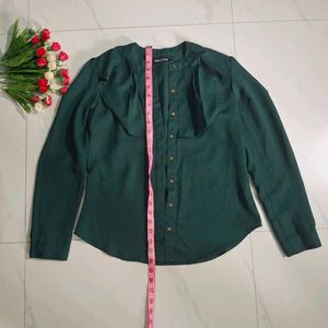 Dark Green Top