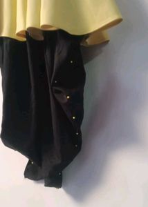 Yellow Fit &amp; Flare Dress