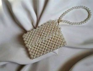 Pearl Beaded Card Holder