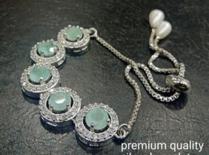 Silver Diamonds Bracelet