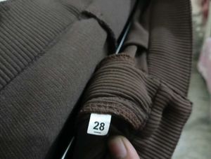 Brown korean trousers