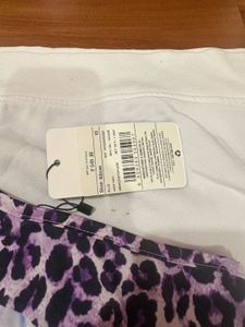 Yk2 One-Shoulder Animal Print Top