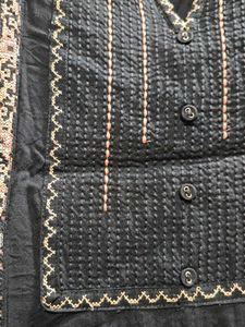 Elegant Black Kurta