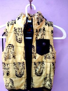 Tiger Print Vest