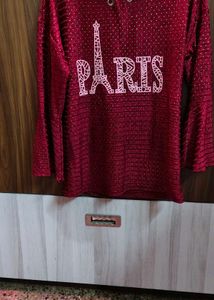 Sparkly Paris Top