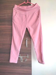 Pink Casual Pants