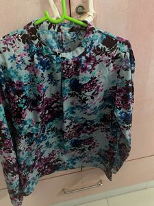 A Multi Coloured Blouse Full sleeves