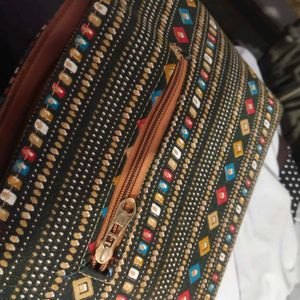 Slightly Used Shoulder Bag With Compartment.