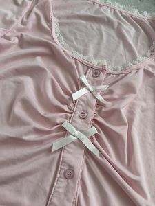 Savana Pintersty Pink Lace Top