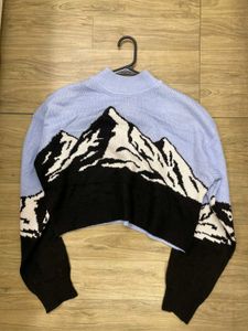 H&amp;M In­tar­sia-De­sign Sweater - Free Size