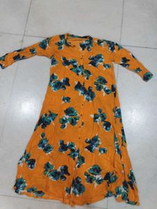 Floral Print Kurta