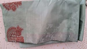 Elegant Gray Sari