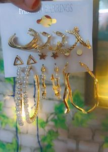 Western 9 Pair Combo Earings Set 😍✨
