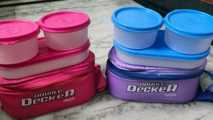 Combo of 2 Set Each Milton Lunch Box And Casserole