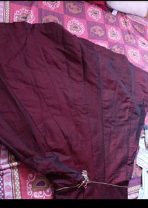 Elegant Maroon Embroidered Blouse