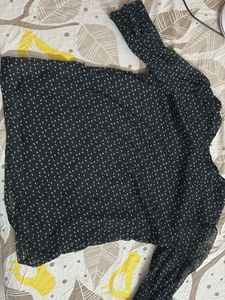 Formal Printed Sleeve Top