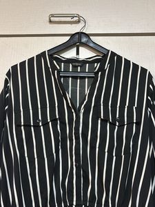 Striped Shirt Dress