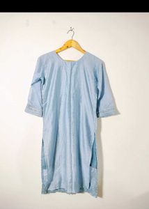 Grey Casual Kurta Set
