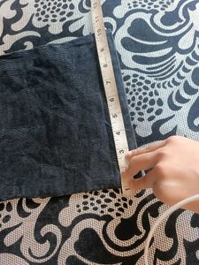 Black Velvet Bootcut Trousers