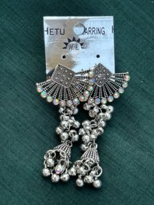 oxidised earrings