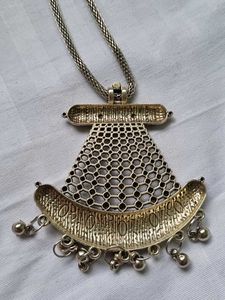 Oxidised Silver Necklace