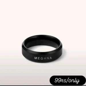 Customized Name Ring